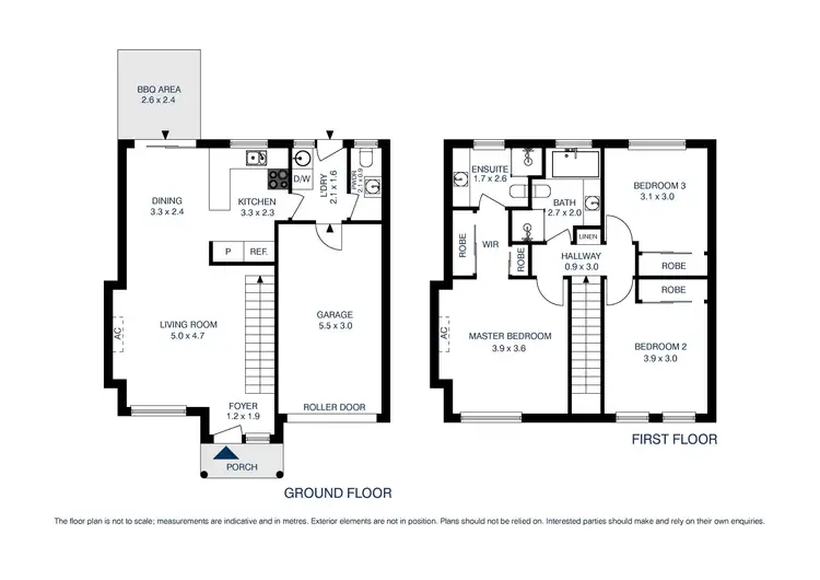 Floorplan of Homely townhouse listing, 8 St Pauls Way, Blacktown NSW 2148