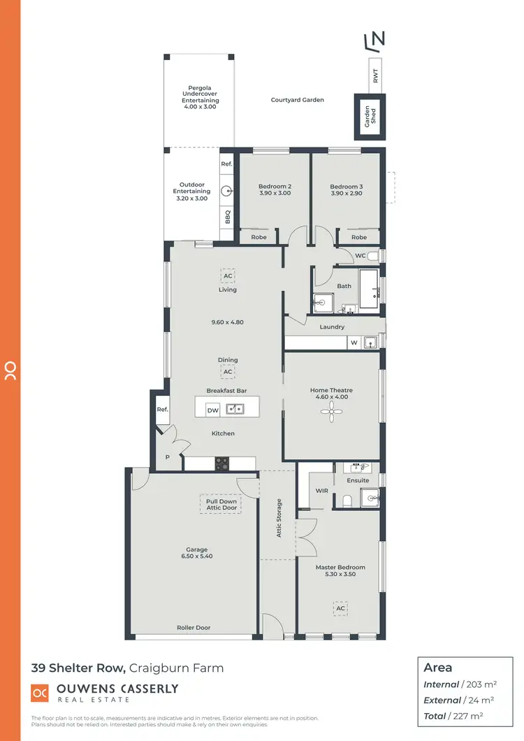 Floorplan of Homely house listing, 39 Shelter Row, Craigburn Farm SA 5051