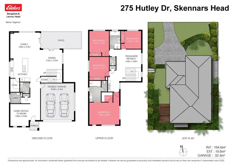 Floorplan of Homely house listing, 275 Hutley Drive, Skennars Head NSW 2478