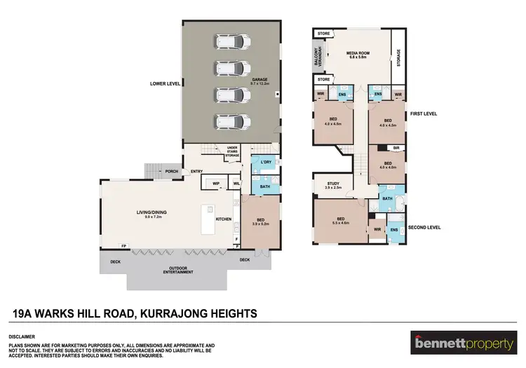 Floorplan of Homely house listing, 19A Warks Hill Road, Kurrajong Heights NSW 2758