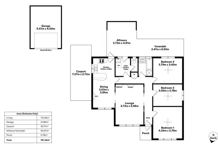 Floorplan of Homely house listing, 3 Peter Street, Lockleys SA 5032