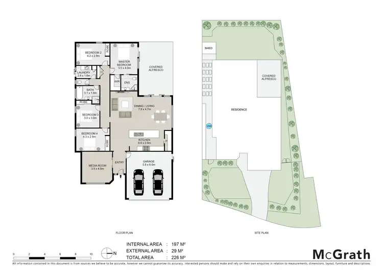 Floorplan of Homely house listing, 4 Bedford Circuit, Coes Creek QLD 4560