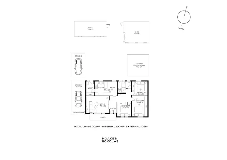 Floorplan of Homely house listing, 9 Truscott Avenue, Seacombe Heights SA 5047