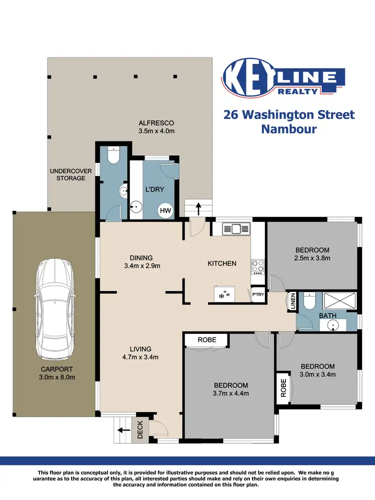 Floorplan of Homely house listing, 26 Washington Street, Nambour QLD 4560