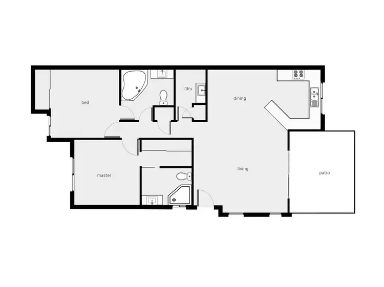 Floorplan of Homely unit listing, 57/1-15 Robson Street, Mooroobool QLD 4870