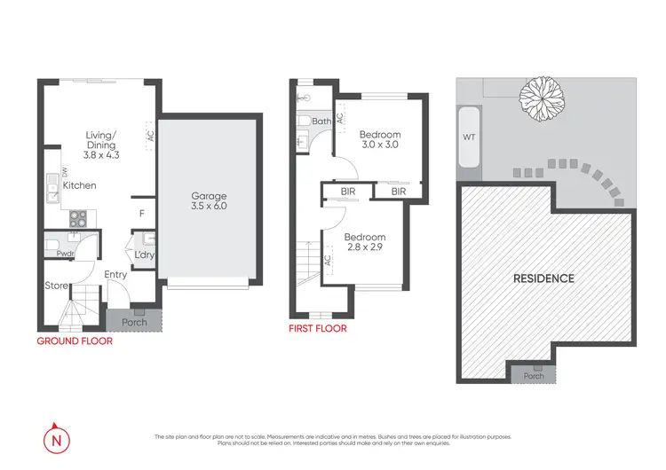 Floorplan of Homely townhouse listing, 2/30 Blenheim Road, Newport VIC 3015