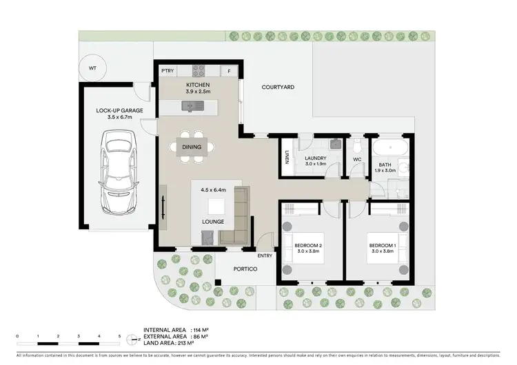 Floorplan of Homely unit listing, 2/3 Thomas Street, Belmont VIC 3216