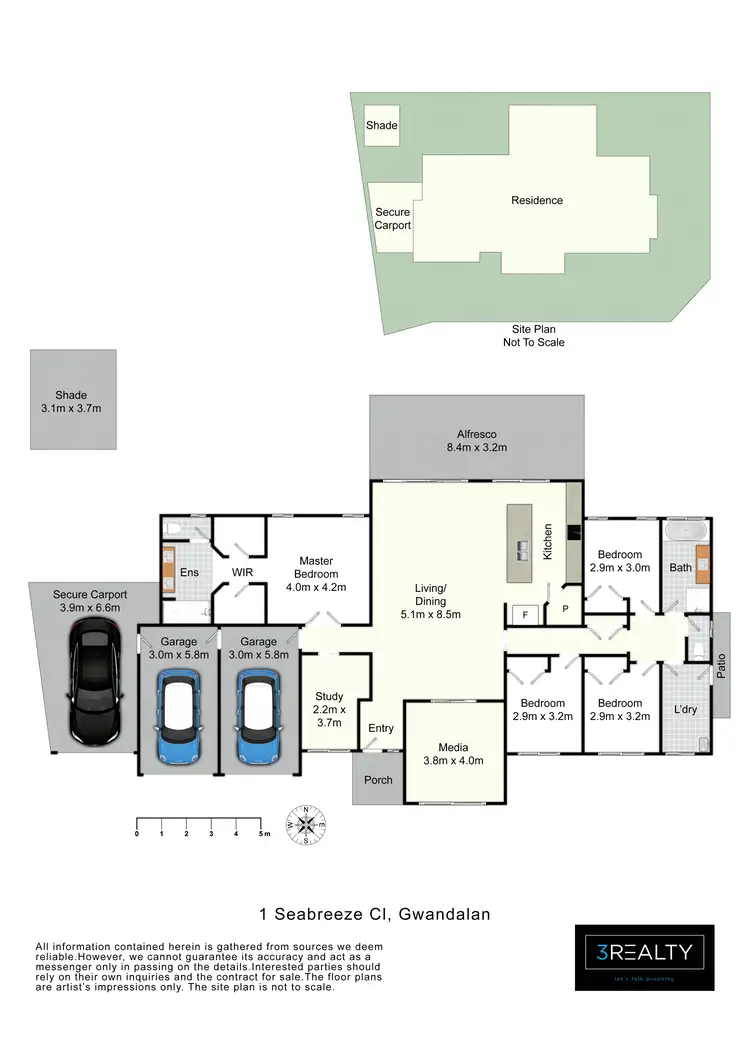 Floorplan of Homely house listing, 1 Seabreeze Close, Gwandalan NSW 2259
