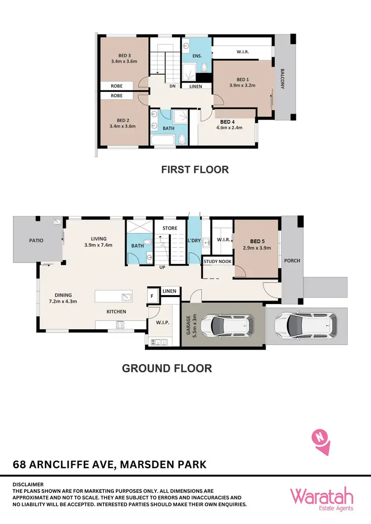 Floorplan of Homely house listing, 68 Arncliffe Avenue, Marsden Park NSW 2765