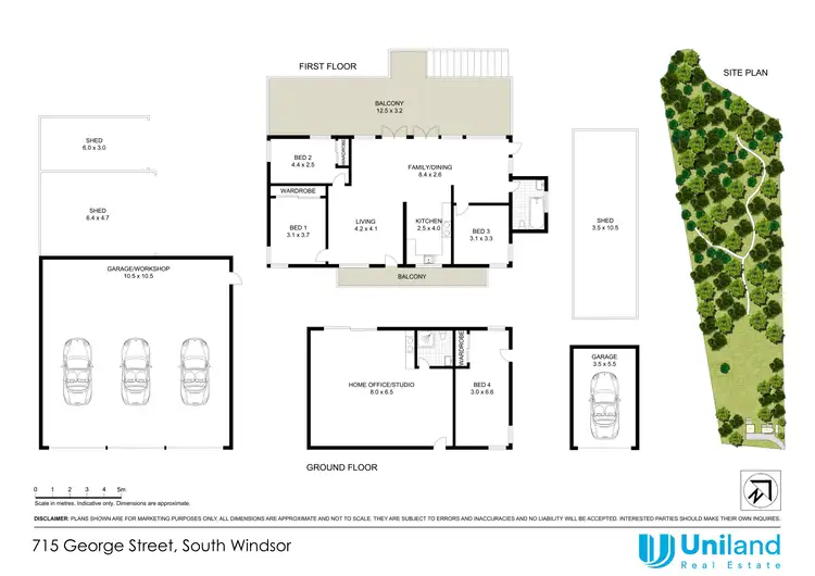 Floorplan of Homely rural property listing, 715 George Street, South Windsor NSW 2756