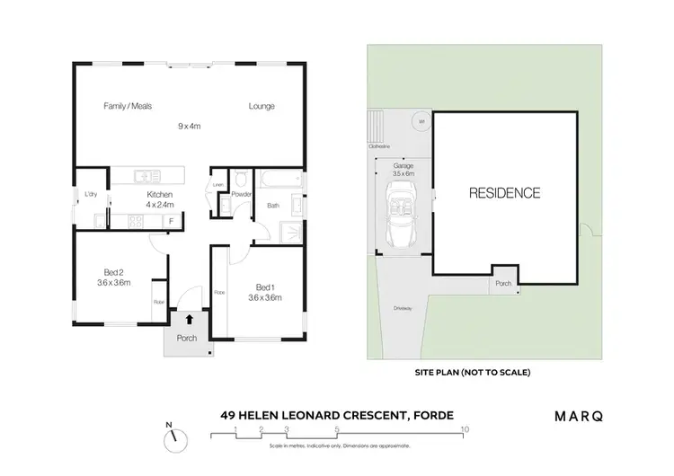Floorplan of Homely house listing, 49 Helen Leonard Crescent, Forde ACT 2914