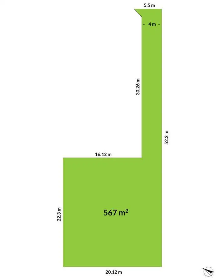 Floorplan of Homely land listing, Address available on request