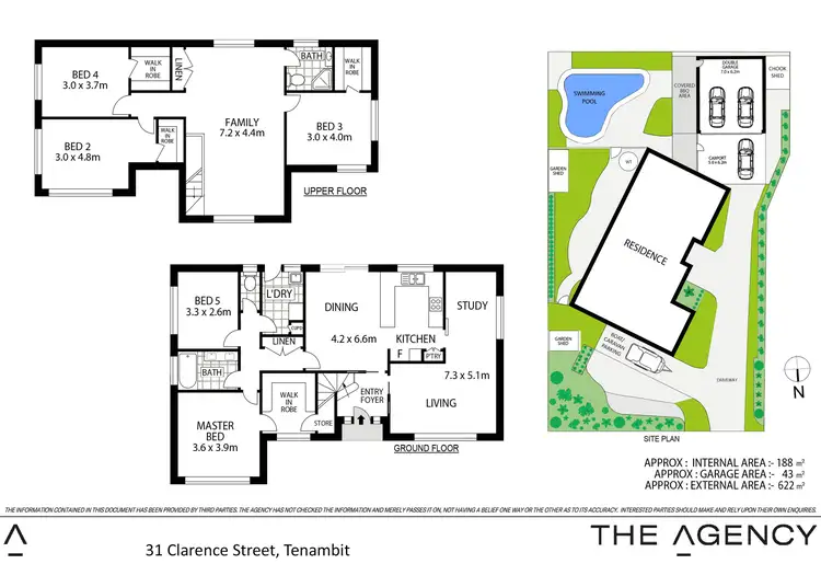 Floorplan of Homely house listing, 31 Clarence Street, Tenambit NSW 2323
