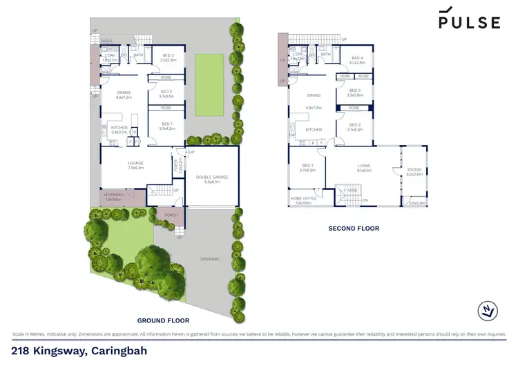Floorplan of Homely house listing, 218 Kingsway, Caringbah NSW 2229