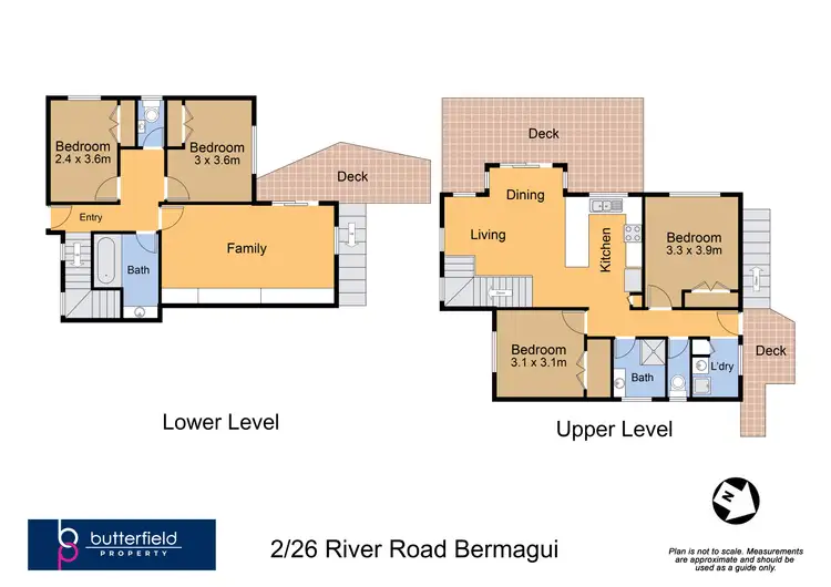 Floorplan of Homely townhouse listing, 2/26 River Road, Bermagui NSW 2546