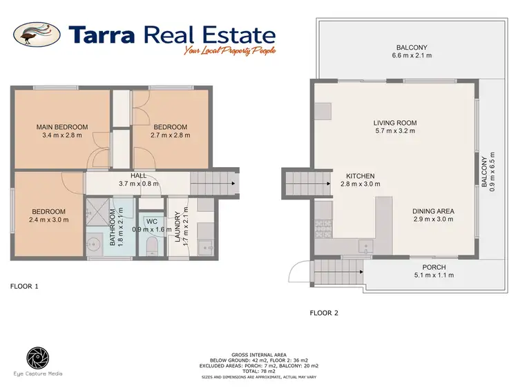 Floorplan of Homely house listing, 20 Sarena Parade, Robertsons Beach VIC 3971
