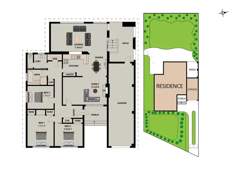 Floorplan of Homely house listing, 22 Jumbunna Road, Korumburra VIC 3950