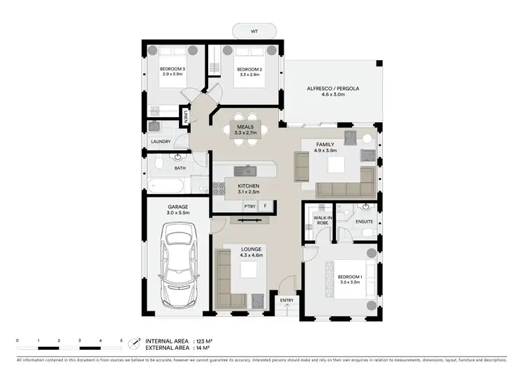 Floorplan of Homely house listing, 2 Hennessy Place, Mudgee NSW 2850