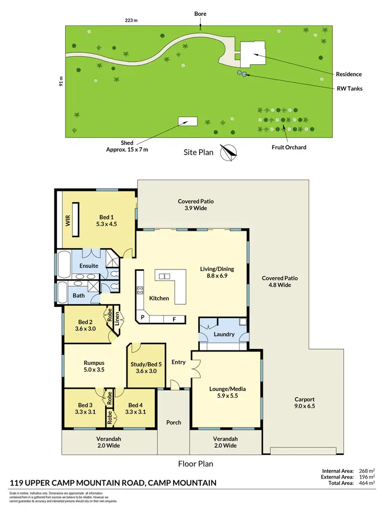 Floorplan of Homely house listing, 119 Upper Camp Mountain Road, Camp Mountain QLD 4520