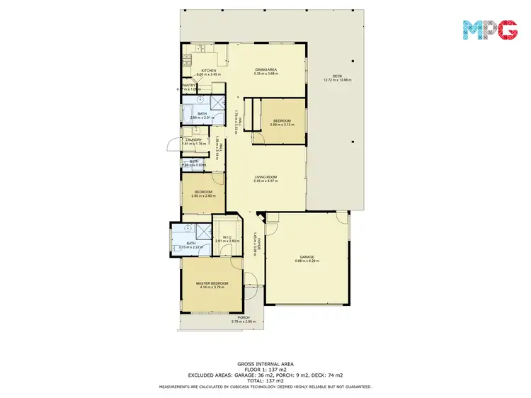 Floorplan of Homely house listing, 5 Red Jacket Court, Palmwoods QLD 4555