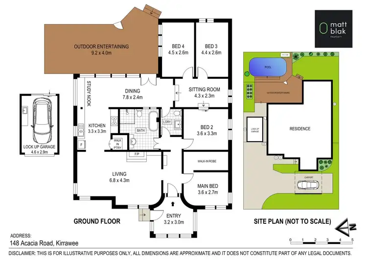 Floorplan of Homely house listing, 148 Acacia Road, Kirrawee NSW 2232