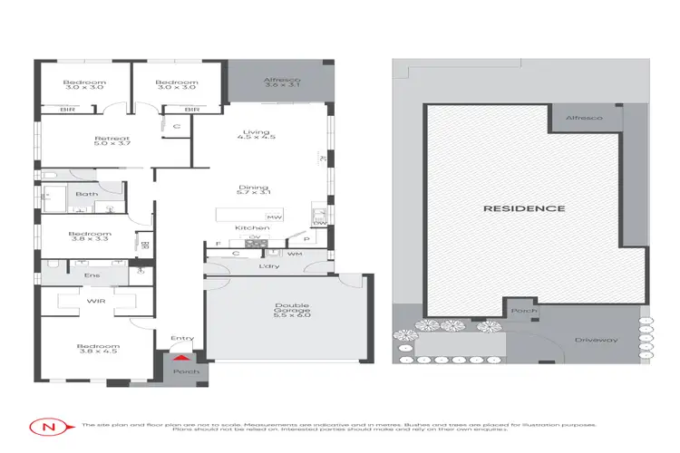 Floorplan of Homely house listing, 11 Sapphire Road, Cobblebank VIC 3338