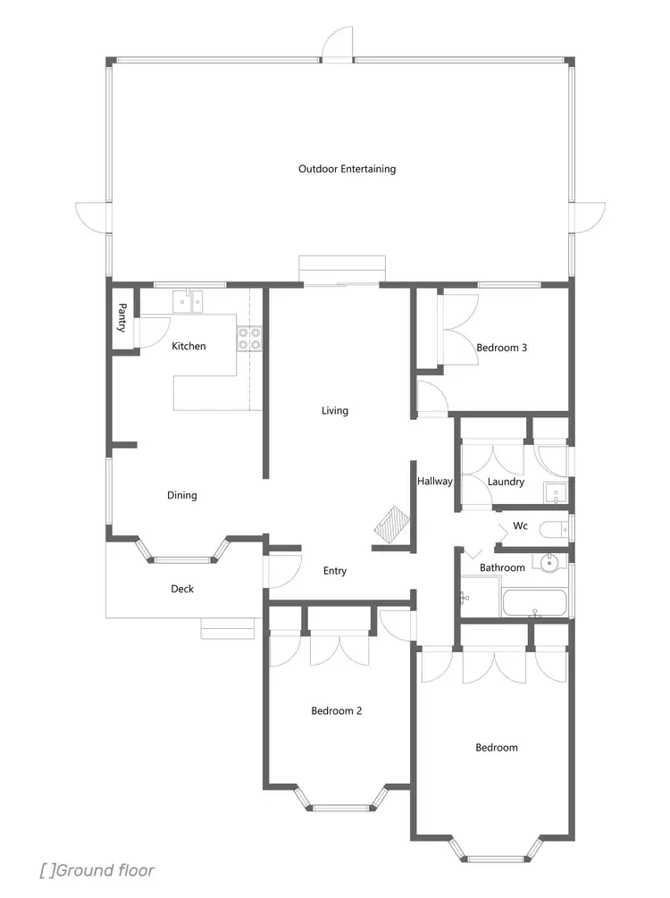 Floorplan of Homely house listing, 6A Becker Street, Cobar NSW 2835