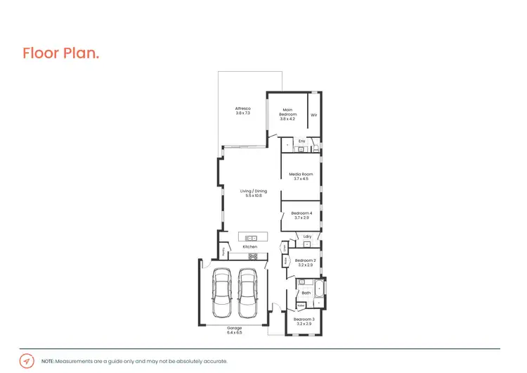 Floorplan of Homely house listing, 13 Mistfly Street, Chisholm NSW 2322