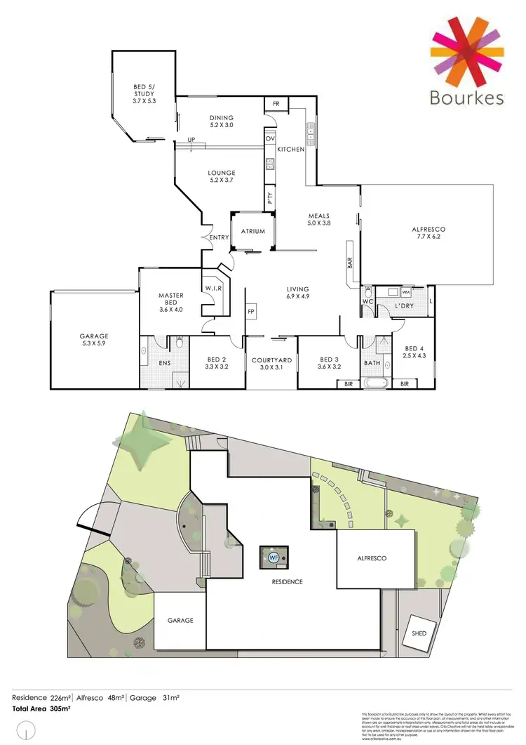 Floorplan of Homely house listing, 26 Coleridge Place, North Lake WA 6163