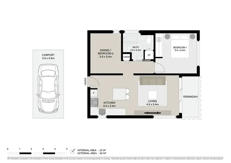 Floorplan of Homely unit listing, 6/130 The Esplanade, Umina Beach NSW 2257