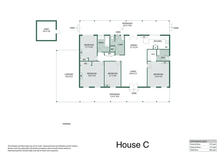 Floorplan of Homely house listing, 90 Clarendon Street, Derby WA 6728