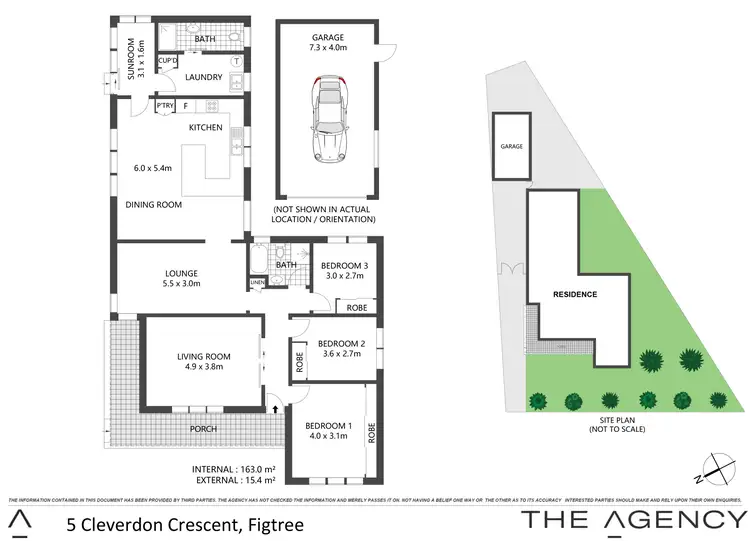 Floorplan of Homely house listing, 5 Cleverdon Crescent, Figtree NSW 2525