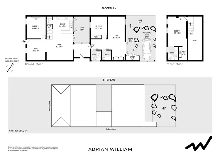 Floorplan of Homely house listing, 7 Alfred Street, St Peters NSW 2044