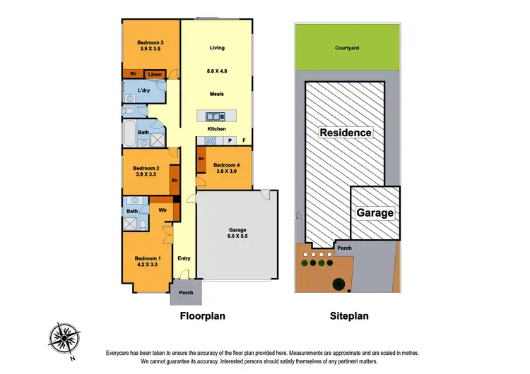 Floorplan of Homely house listing, 23 Tripani Avenue, Lalor VIC 3075