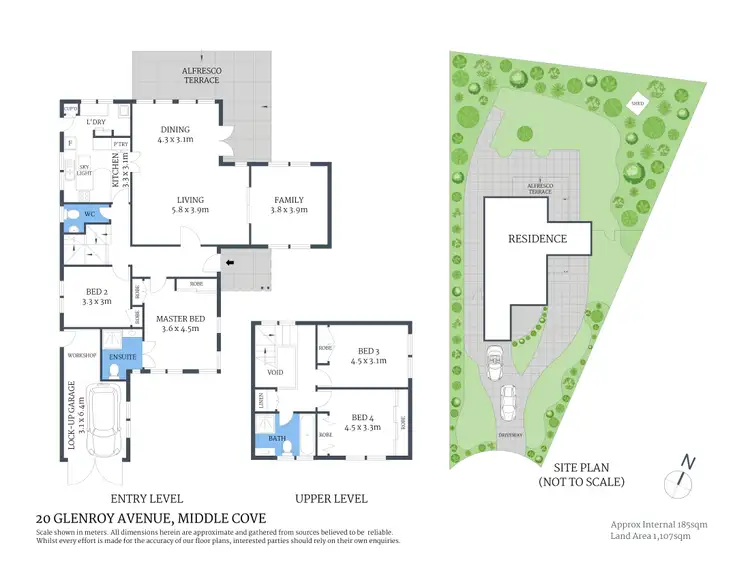 Floorplan of Homely house listing, 20 Glenroy Avenue, Middle Cove NSW 2068