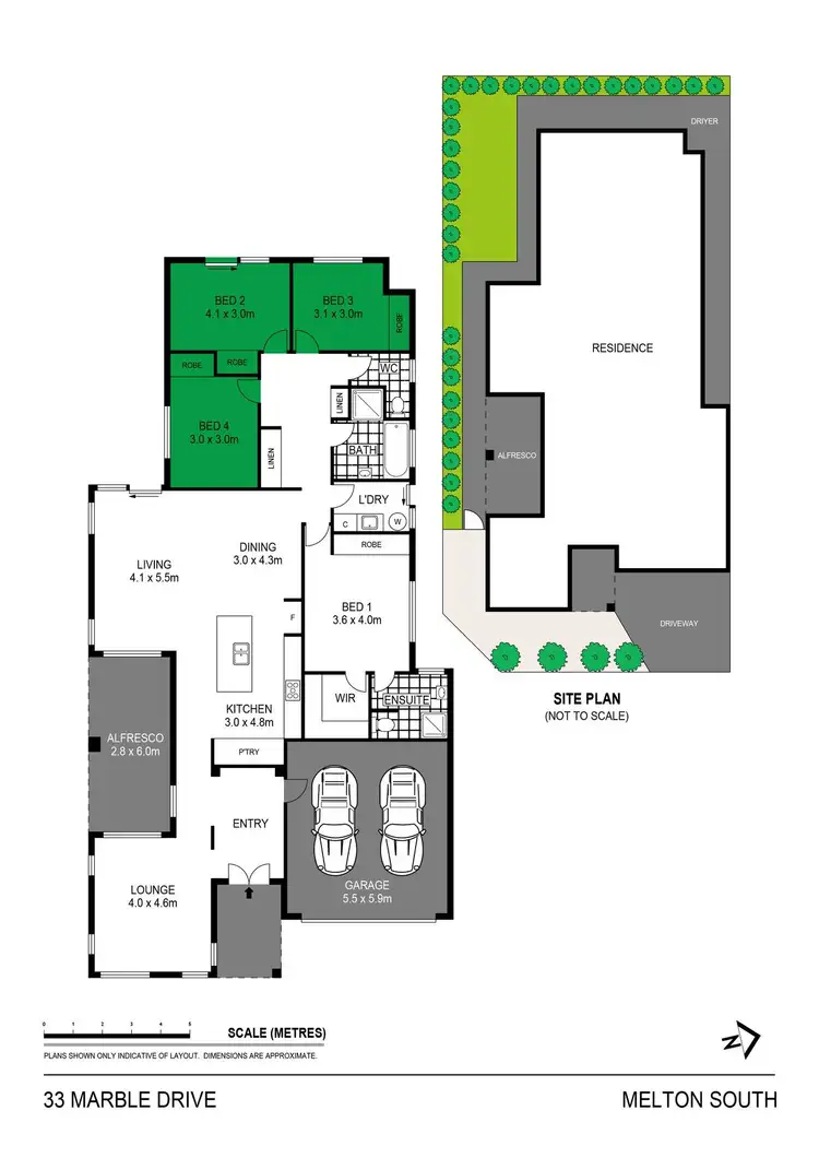 Floorplan of Homely house listing, 33 Marble Drive, Cobblebank VIC 3338