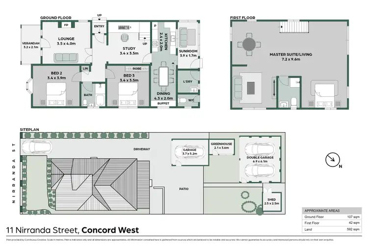 Floorplan of Homely house listing, 11 Nirranda Street, Concord West NSW 2138
