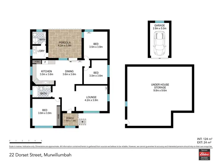 Floorplan of Homely house listing, 22 Dorset Street, Murwillumbah NSW 2484