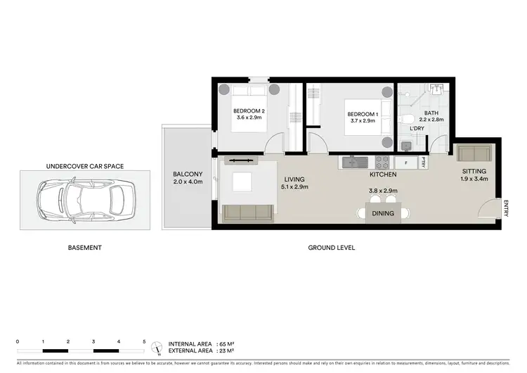Floorplan of Homely apartment listing, 14/31 Moreland Street, Footscray VIC 3011