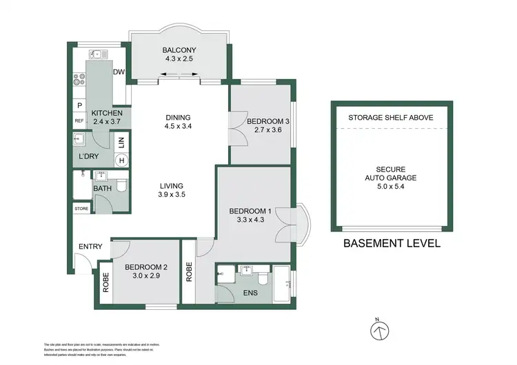 Floorplan of Homely apartment listing, 14/70-72 Howard Avenue, Dee Why NSW 2099