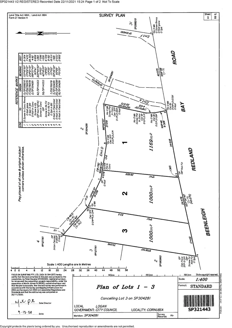 Floorplan of Homely land listing, 140-142 Beenleigh Redland Bay Road, Cornubia QLD 4130