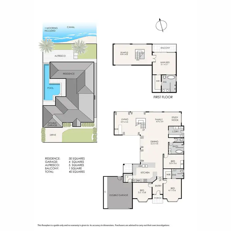 Floorplan of Homely house listing, 17 Long Island Point, Patterson Lakes VIC 3197