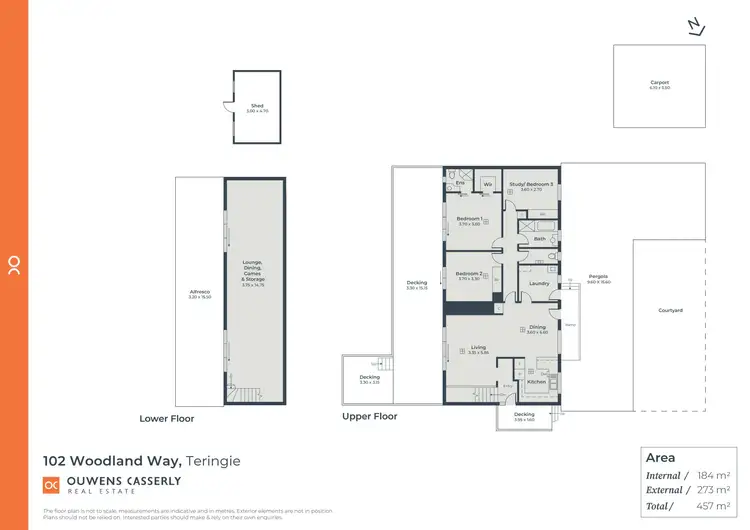 Floorplan of Homely house listing, 102 Woodland Way, Teringie SA 5072