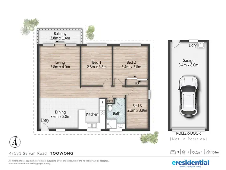 Floorplan of Homely house listing, 4/131 Sylvan Road, Toowong QLD 4066