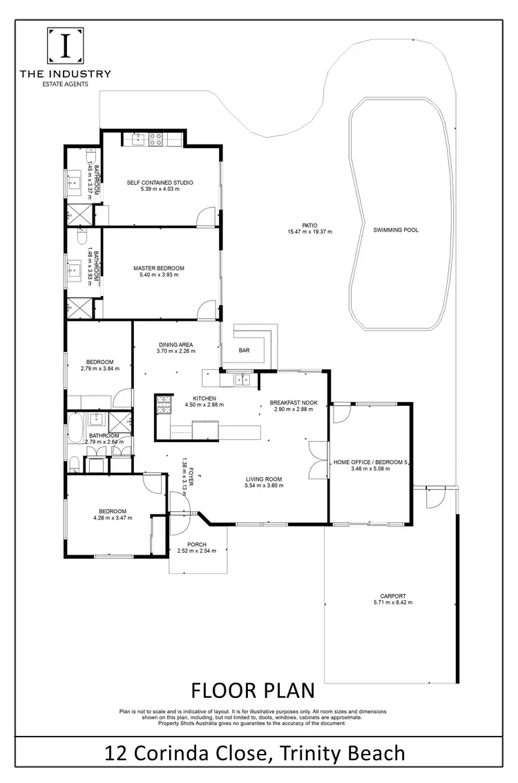 Floorplan of Homely house listing, 12 Corinda Close, Trinity Beach QLD 4879