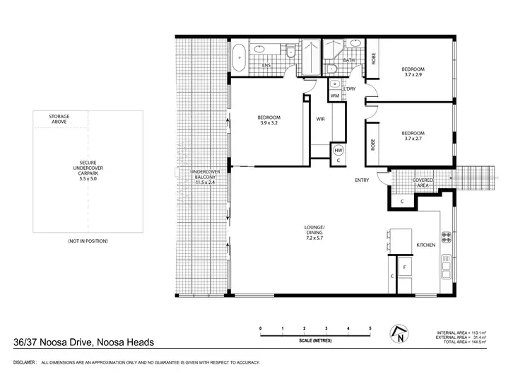 Floorplan of Homely apartment listing, 36/37-39 Noosa Drive, Noosa Heads QLD 4567