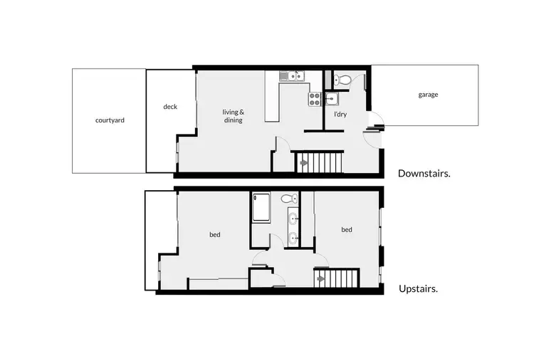 Floorplan of Homely townhouse listing, 5/3 Quetta Close, Manoora QLD 4870