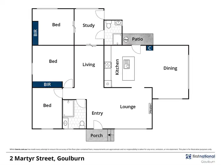 Floorplan of Homely house listing, 2 Martyr Street, Goulburn NSW 2580