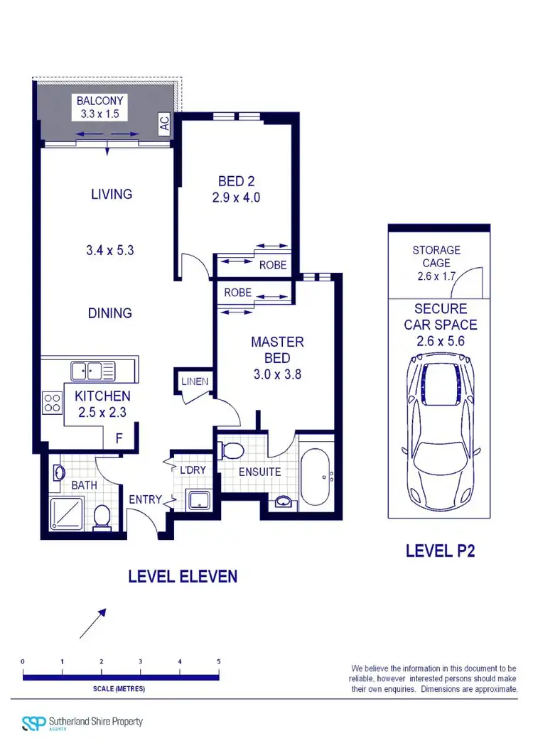 Floorplan of Homely apartment listing, 171/360 Kingsway, Caringbah NSW 2229