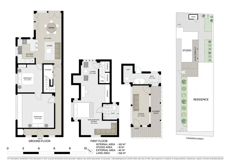 Floorplan of Homely house listing, 3 Cameron Street, Balmain NSW 2041